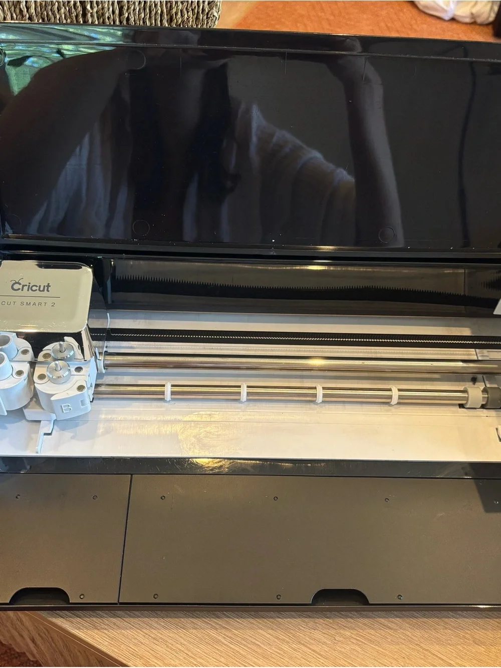 Cricut Explore Air 2 Cutting Machine - Black and White